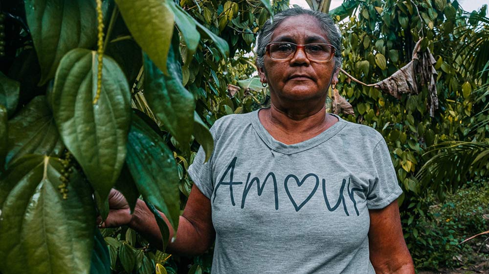 A farmer in Brazil. A farmer in Brazil.